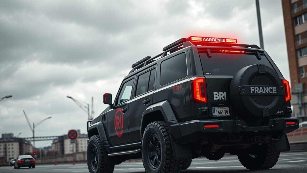 voiture de la bri de la gendarmerie