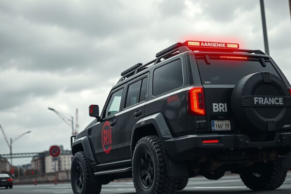 voiture de la bri de la gendarmerie