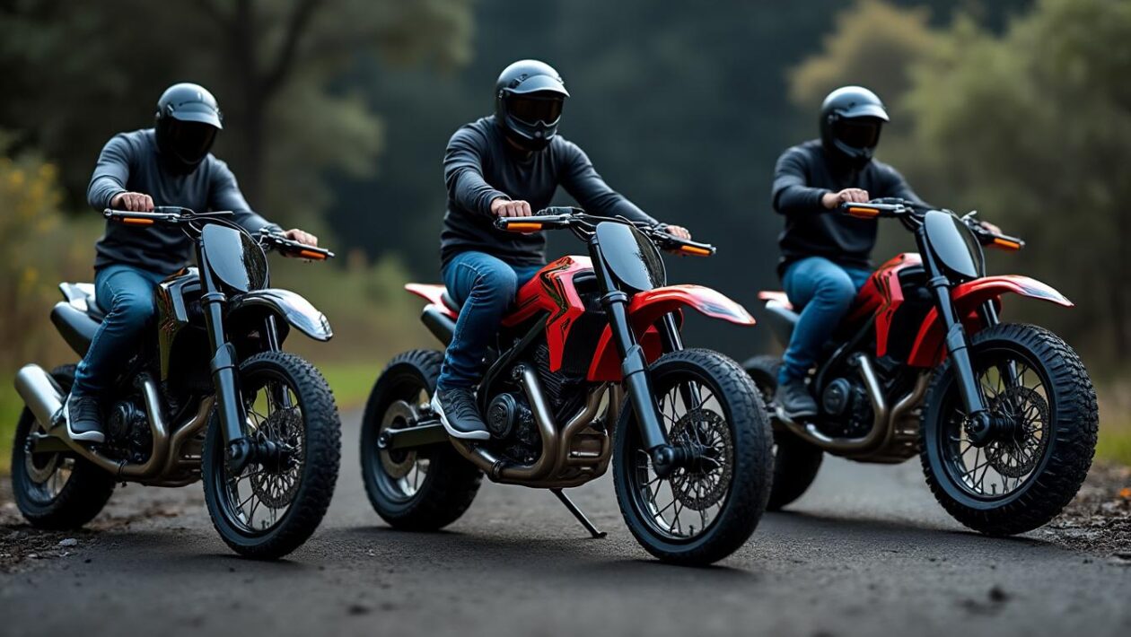 découvrez notre comparatif détaillé de la moto tout-terrain rc vmx 450 brushless venom face à ses concurrents. analysez les performances, la maniabilité et les caractéristiques techniques pour faire le meilleur choix avant votre prochaine aventure tout-terrain.