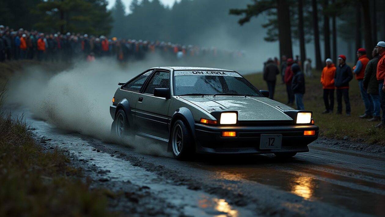 découvrez les courses légendaires où l'emblématique toyota ae86 brille de mille feux. plongez dans l'univers des compétitions automobiles inoubliables et admirez la performance de cette voiture iconique. ne manquez pas ces moments mémorables qui marquent l'histoire de la course automobile!