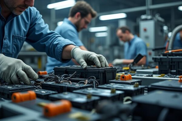 le recyclage des batteries de voitures électriques réduit les déchets, récupère des matériaux clés et renforce la durabilité et l’économie circulaire.