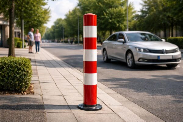 découvrez comment interpréter correctement un poteau de signalisation rouge et blanc pour assurer votre sécurité et respecter les règles de la route.
