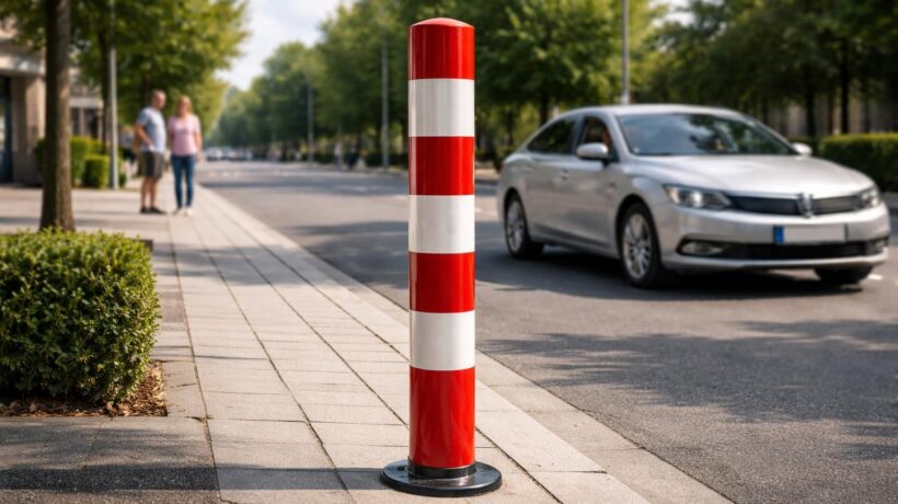 découvrez comment interpréter correctement un poteau de signalisation rouge et blanc pour assurer votre sécurité et respecter les règles de la route.