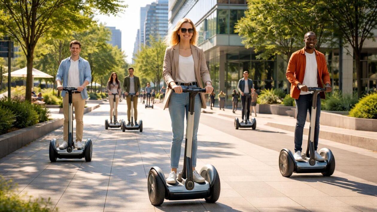 découvrez comment les segway st1 transforment la mobilité urbaine avec leur technologie innovante, offrant une expérience de déplacement pratique, écologique et moderne.