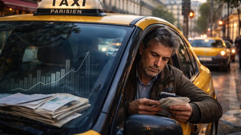 analyse des impacts économiques du prix des licences de taxi parisien sur la vie et le revenu des chauffeurs.
