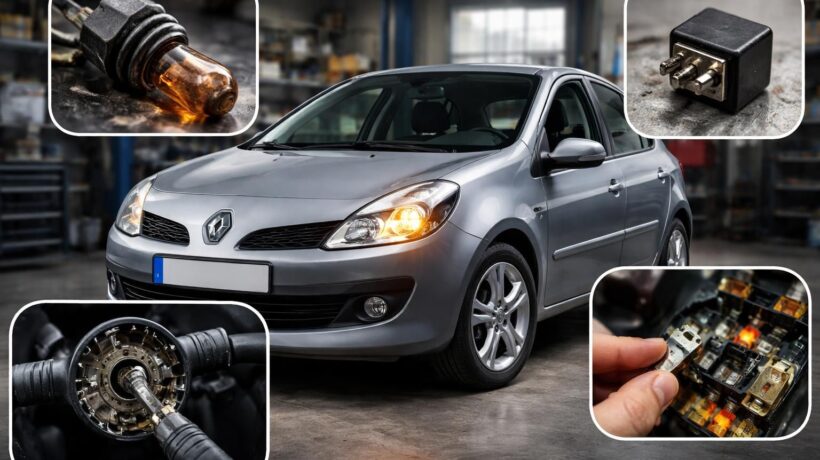 découvrez les causes les plus courantes des problèmes de clignotant sur une renault clio 3 et apprenez à les identifier facilement pour garantir votre sécurité sur la route.