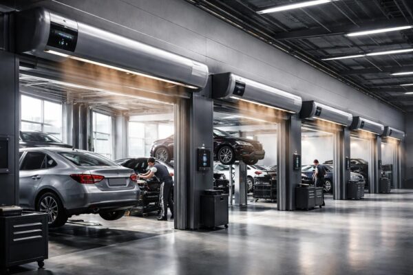 découvrez les dernières innovations technologiques des rideaux d’air chaud spécialement conçus pour les garages automobiles et mécaniques, assurant confort, efficacité énergétique et protection optimale contre les courants d’air.