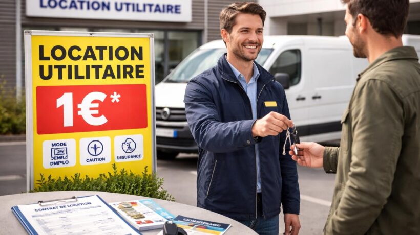 découvrez comment louer un utilitaire pour seulement 1 euro, les étapes à suivre, les modalités de caution et les options d'assurance pour une location en toute sérénité.
