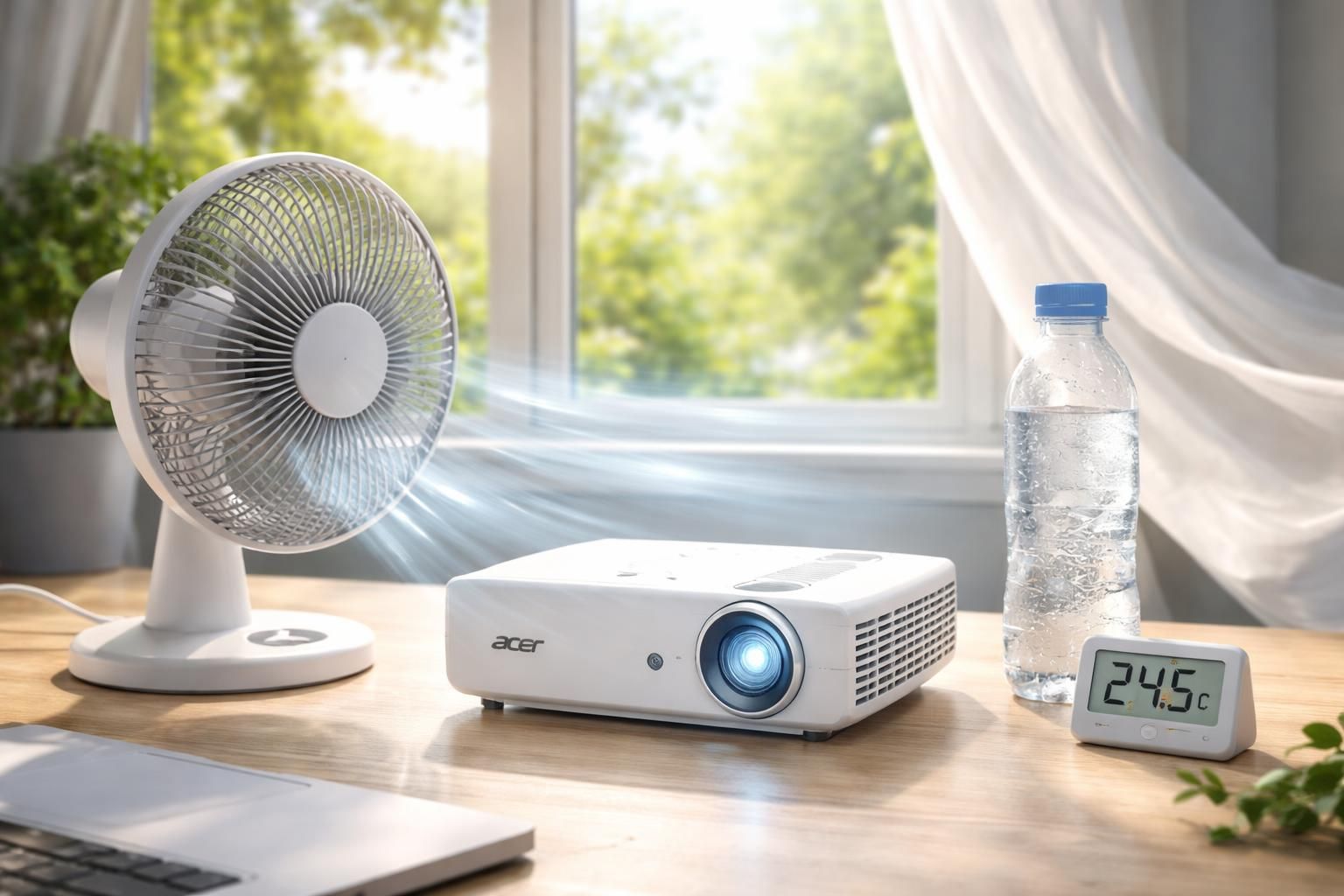découvrez nos astuces pour éviter la surchauffe de votre mini vidéoprojecteur acer en été et profiter pleinement de vos projections sans interruption.
