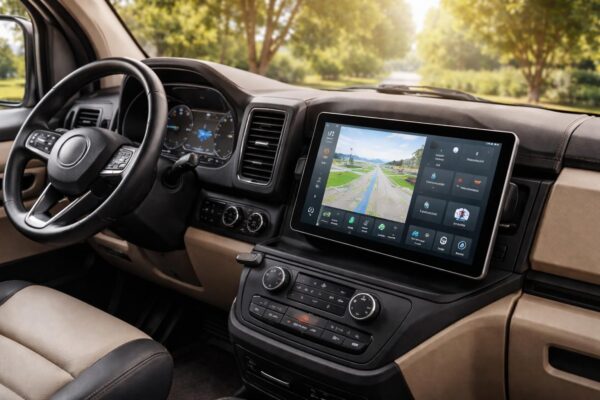 découvrez comment installer une tablette tactile comme tableau de bord secondaire dans votre camping-car pour améliorer votre confort et votre expérience de conduite.