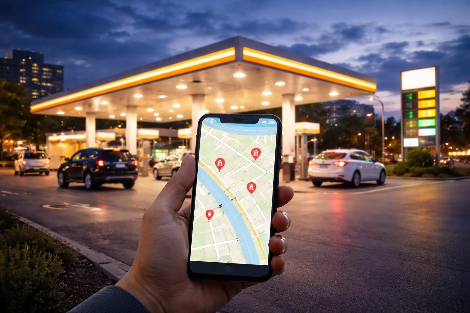 découvrez les meilleures applications et astuces pour trouver rapidement la station essence la plus proche, ouverte 24h/24 près de chez vous.